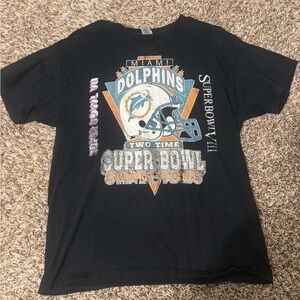 Gildan Black Miami Graphic T-Shirt